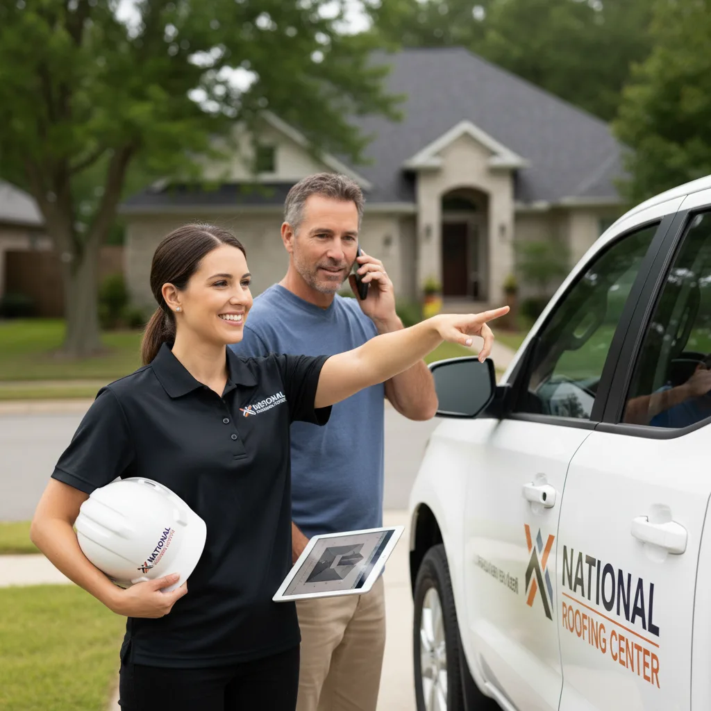National Roofing Center customer support in Hampton Bays
